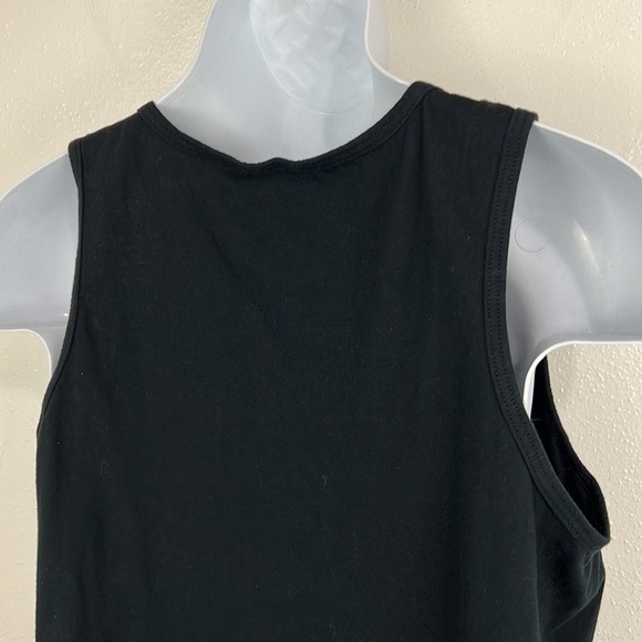 Routine Baseball Tank Top Men Medium Black Rainbow Graphic Athletic Sleeveless - Picture 9 of 9